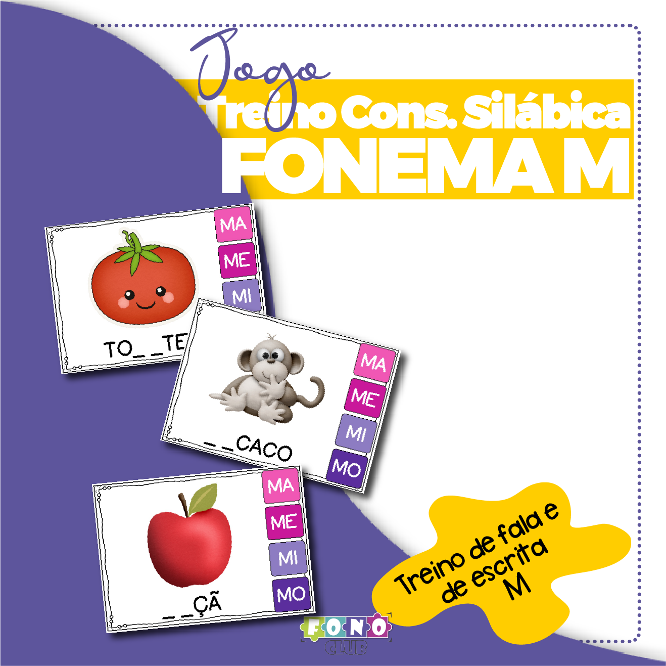 Consciência Silábica Fonema M