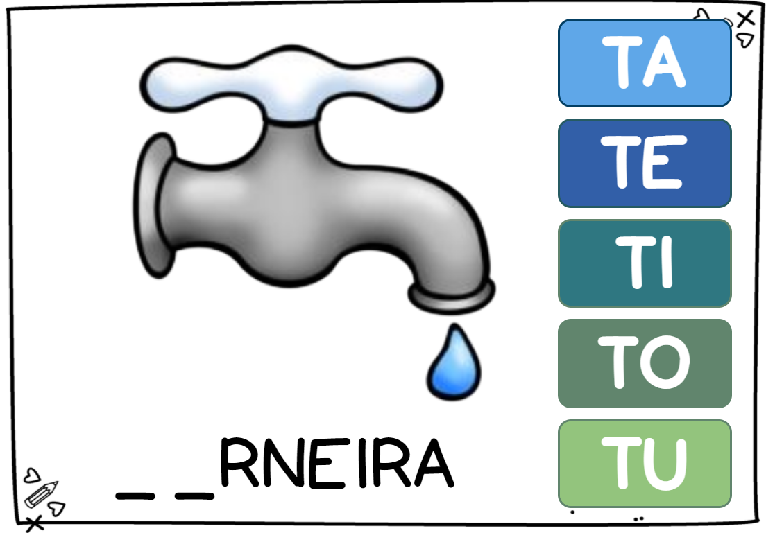 Consciência Silábica Fonema T - Imagem 2
