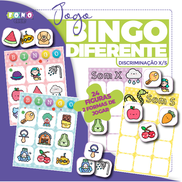 Bingo Diferente - Discriminação X/S