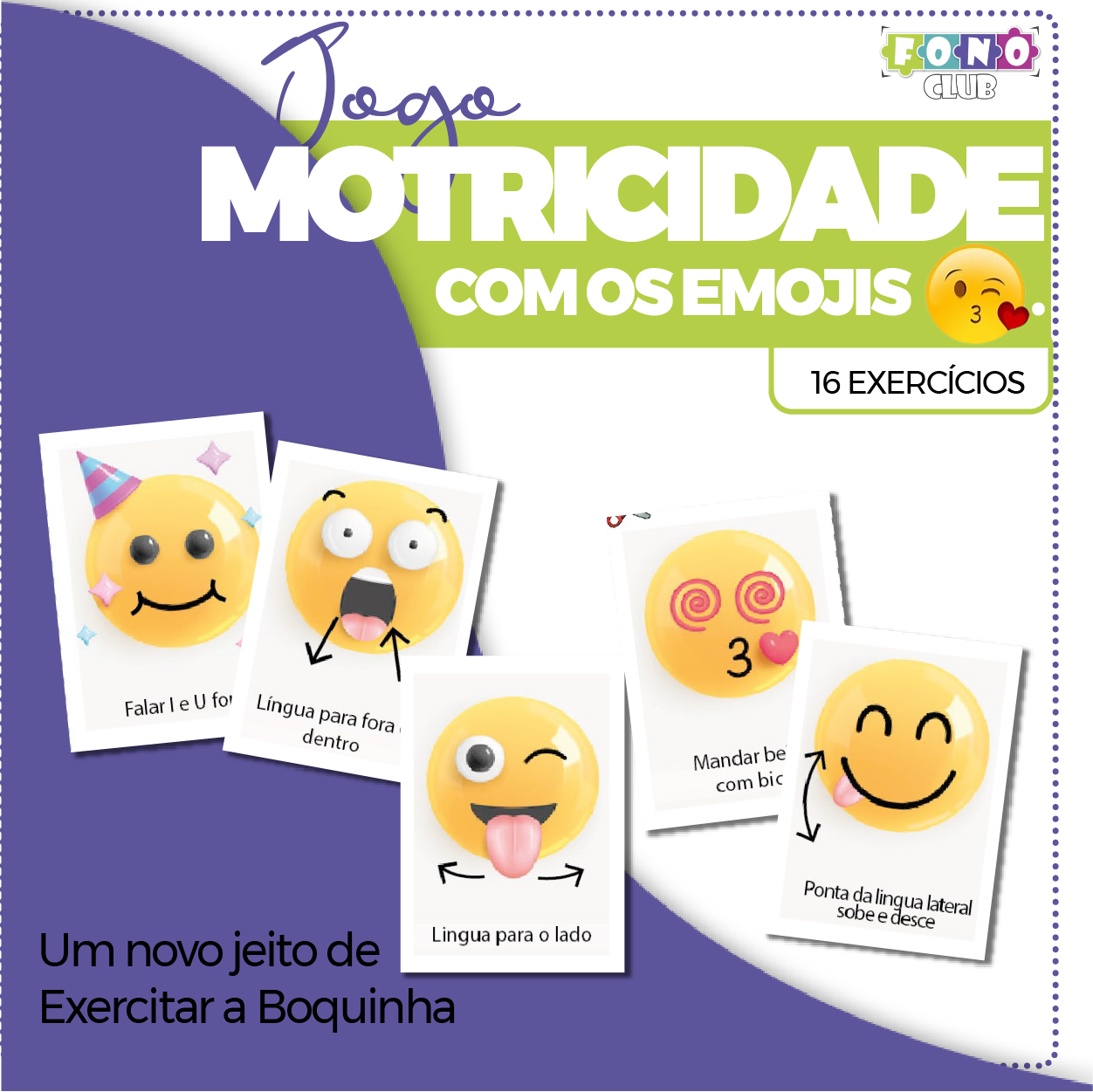Motricidade com os EMOJIS