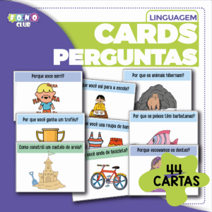 Cards de perguntas