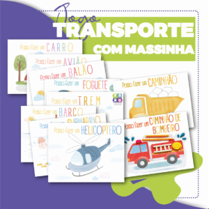 Transporte com Massinha: Produto FonoClub
