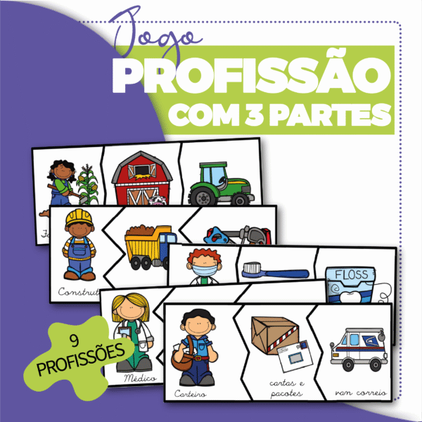 Capa do jogo Profissão com 3 partes