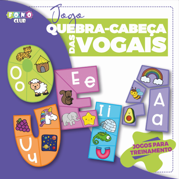 Capa do jogo Quebra-cabeça das Vogais