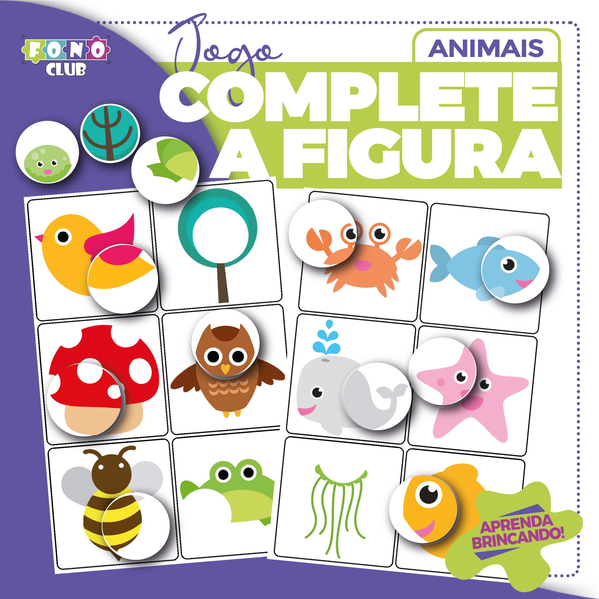 Complete a Figura – Animais