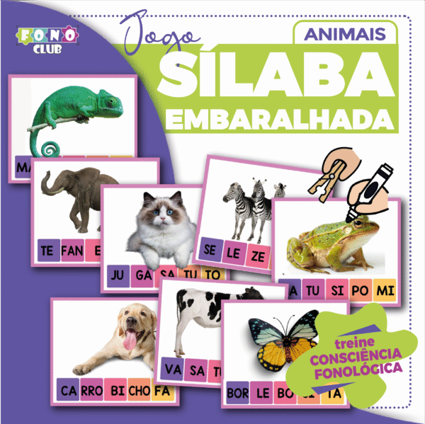 Sílabas Embaralhadas - Animais