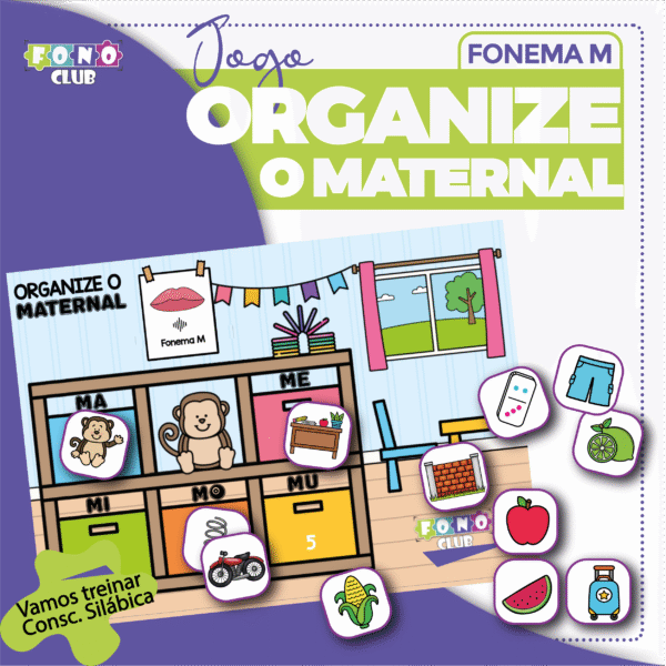 Capa do jogo Organize o maternal