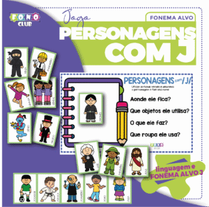Capa do jogo Personagens com J