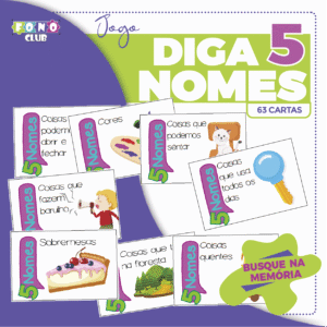 Diga 5 nomes