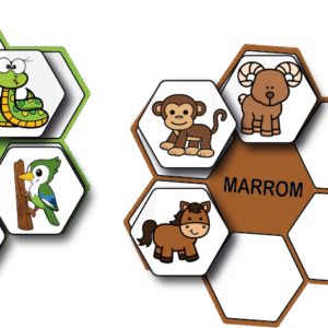 Associe as cores – Fonema K