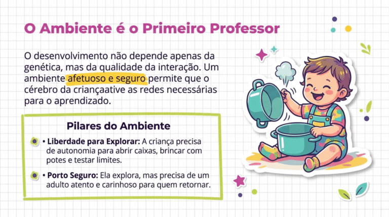 imagem o ambiente é o primeiro professor