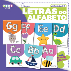 Letras do Alfabeto – Vocabulário